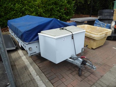 Lot 4187 - Arizona single axle caravan tent