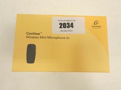 Lot 2034 - Cochlear wireless mini microphone