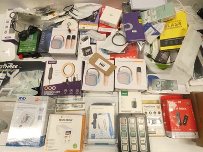 Lot 2407 - Quantity of mixed electricals, devices and...