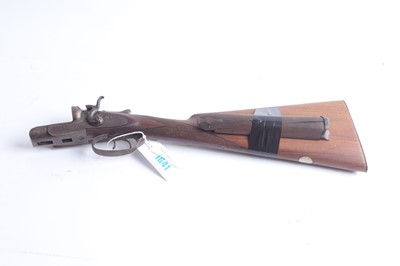 Lot 1641 - (S2) The stock, action and forend of a 12 bore...