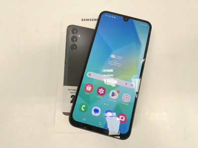 Lot 2043 - Samsung Galaxy A16 128GB Black with box and cable