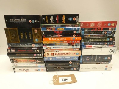 Lot 2408 - Quantity of DVD and Blu-Ray films / box sets