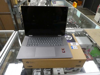 Lot 2516 - HP Envy 360 laptop, AMD Ryzen 5 processor, 512...