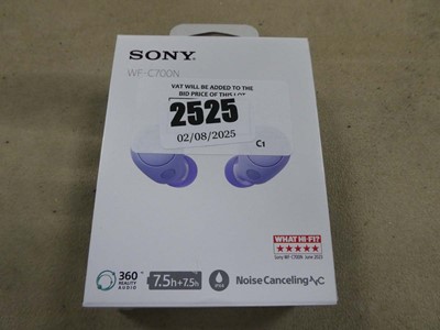 Lot 2525 - Sony WF-C700N Bluetooth earbuds