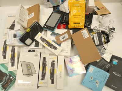 Lot 2410 - Assorted smartphone accessories; cases /...
