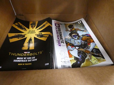 Lot 2613 - Box of Marvel Ultimate Black Panther comic books