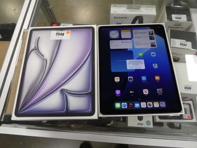 Lot 2546 - Boxed Apple iPad Air 13" M3 chip 128 GB in...