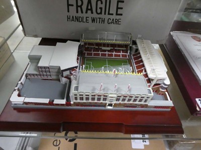 Lot 2549 - Boxed model replica of Arsenal Football Ground...