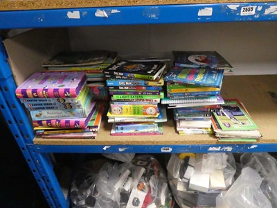 Lot 2556 - Half shelf of children's books