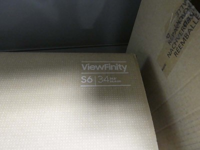 Lot 2626 - Boxed Samsung ViewFinity S6 34" monitor