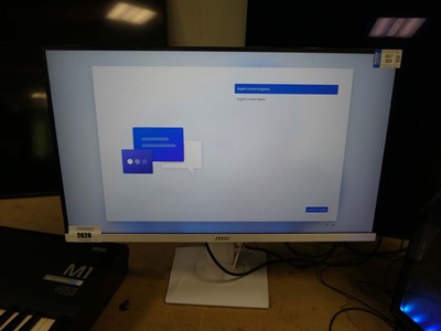 Lot 2628 - MSI LCD monitor