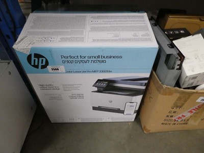 Lot 2566 - Boxed HP Laser Jet Pro FP 3302 SDW Printer