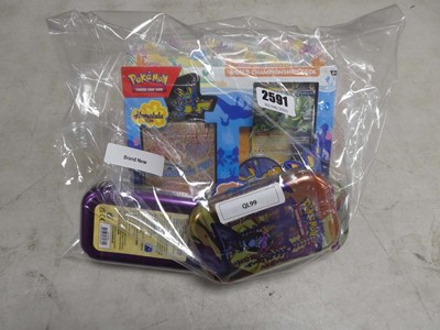 Lot 2591 - Bag of Pokémon trading cards in tins