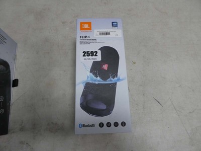 Lot 2592 - Boxed JBL Flip 4 portable Bluetooth speaker