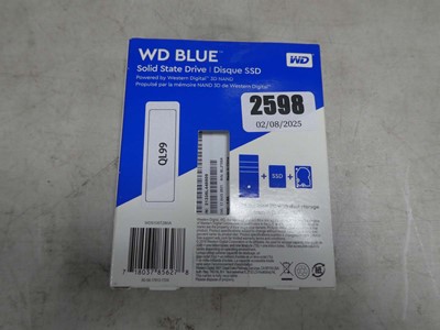 Lot 2598 - WD Blue 1 TB SSD