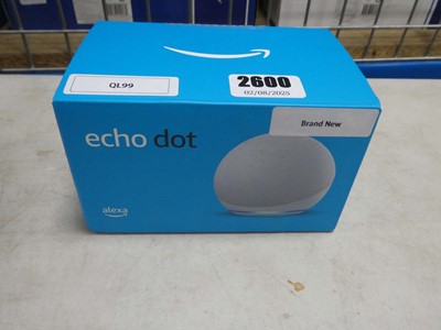 Lot 2600 - Boxed Amazon Echo Dot Smart Speaker B764E