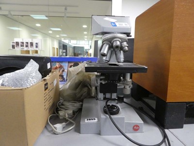 Lot 2655 - Leitzwetzlar microscope
