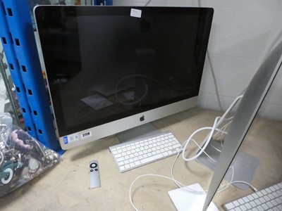 Lot 2728 - Apple iMac A1312, with keyboard