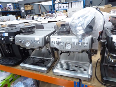 Lot 3005 - 2 unboxed Sage coffee machines