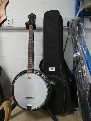 Lot 2737 - McNeela Banjo in carry case