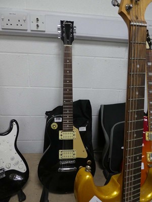 Lot 2739 - Encore 6 string electric guitar with carry case