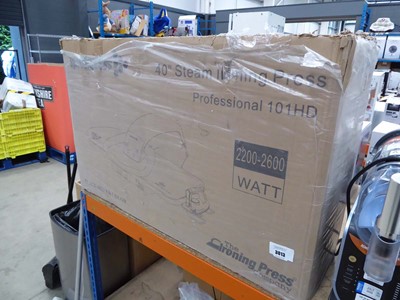 Lot 3013 - Speedypress 40" steam ironing press...