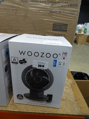 Lot 3014 - Woozoo desk fan, boxed