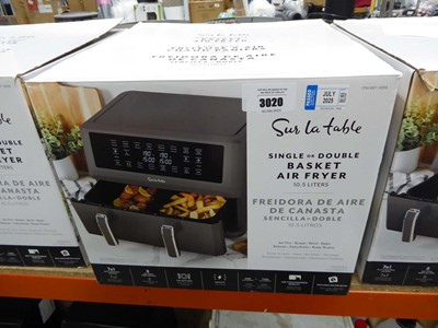 Lot 3020 - Sur La Table dual basket air fryer
