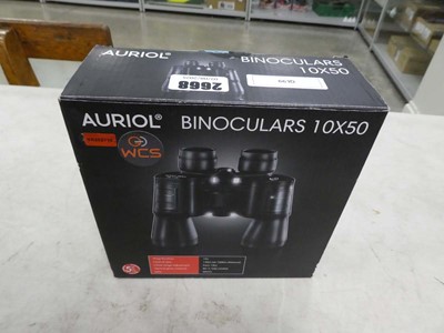 Lot 2668 - Box of Auriol 10 x 50 binoculars