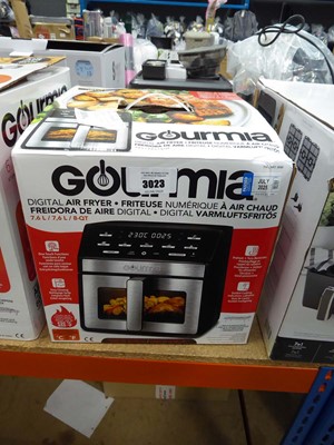 Lot 3023 - Gourmia digital air fryer 7.6L, boxed