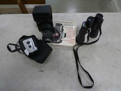 Lot 2671 - Miranda 16 x 50 pair of binoculars, a Sigma 18-...