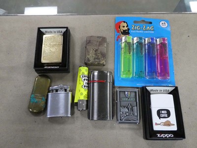 Lot 2799 - Bag containing assorted lighters to include...