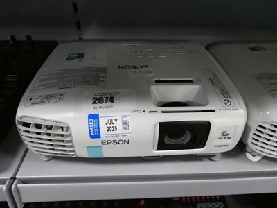 Lot 2674 - Epson EB-X27 projector