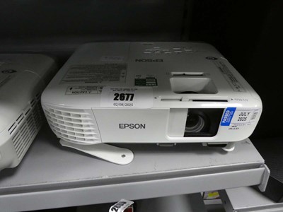 Lot 2677 - Epson EBX39 projector