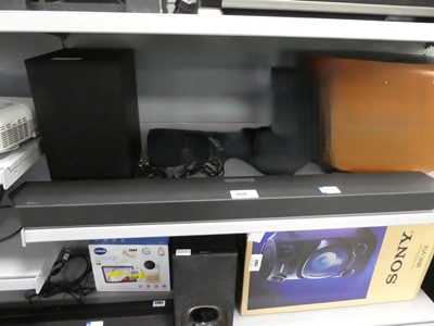 Lot 2678 - Samsung model HW-Q700C soundbar and subwoofer
