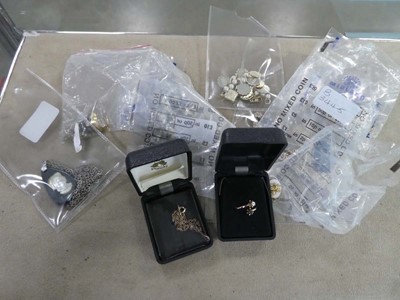 Lot 2815 - Small qty of assorted jewellery to include...