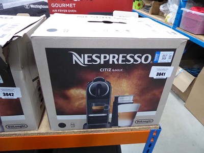 Lot 3041 - Nespresso Citiz & milk coffee machine, boxed