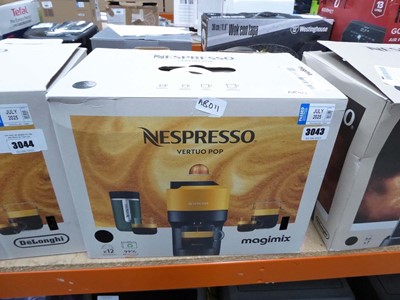Lot 3043 - Nespresso Vertuo Pop coffee machine, boxed