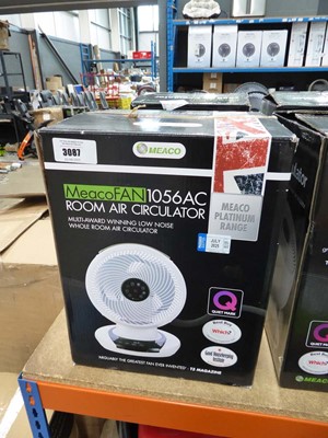 Lot 3087 - Meaco Fan 1056 AC room air circulator, boxed