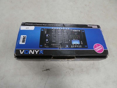 Lot 2688 - Boxed Vonyx STM 3030 4 channel mixer
