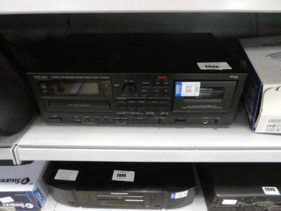 Lot 2690 - Teac compact disc recorder/reverse cassette deck