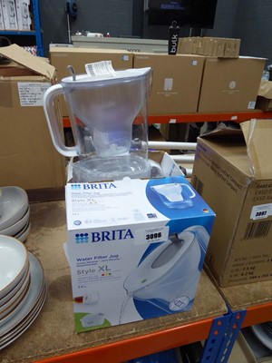 Lot 3096 - 2 boxed Brita water filter jugs, plus 1 loose...