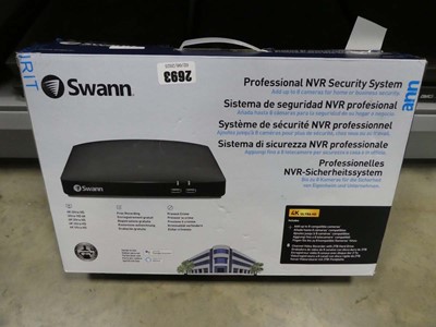 Lot 2693 - Boxed Swann Professional NVR security system