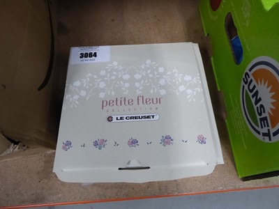 Lot 3064 - Le Creuset petite fleur collection heart shape...