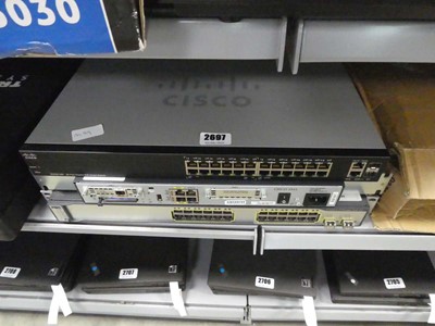Lot 2697 - Two Cisco Smart switch systems and Catalyst...