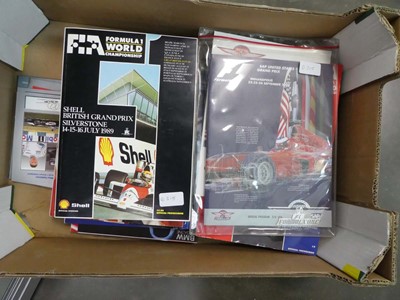 Lot 2855 - Box of motor racing magazines