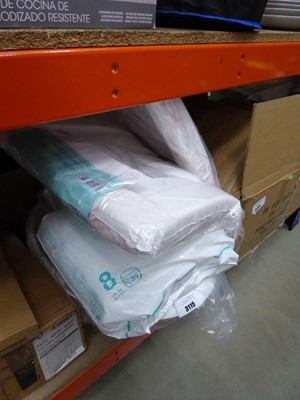 Lot 3115 - Baby bath, pack of Pampers nappies and 2...