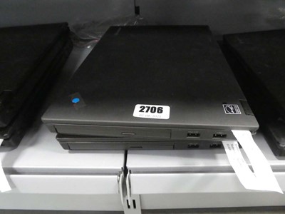 Lot 2706 - 2 Lenovo ThinkPads