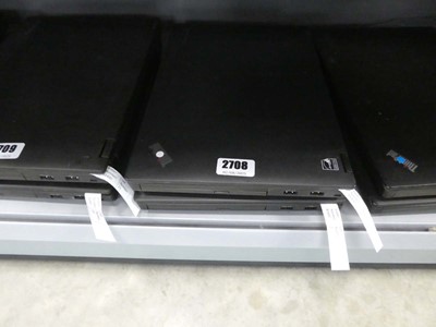 Lot 2708 - 2 Lenovo ThinkPads