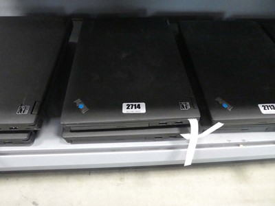 Lot 2714 - 2 Lenovo ThinkPads
